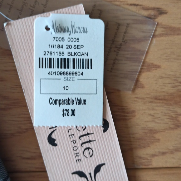 NWT Nanette Lepore Black & White Houndstooth Ruffle Midi Skirt - Picture 9 of 9